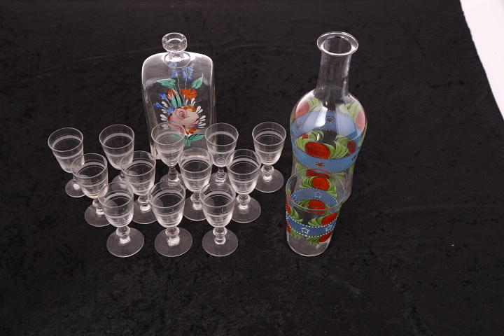 GLASFÖREMÅL, 15 st(12+2+1).