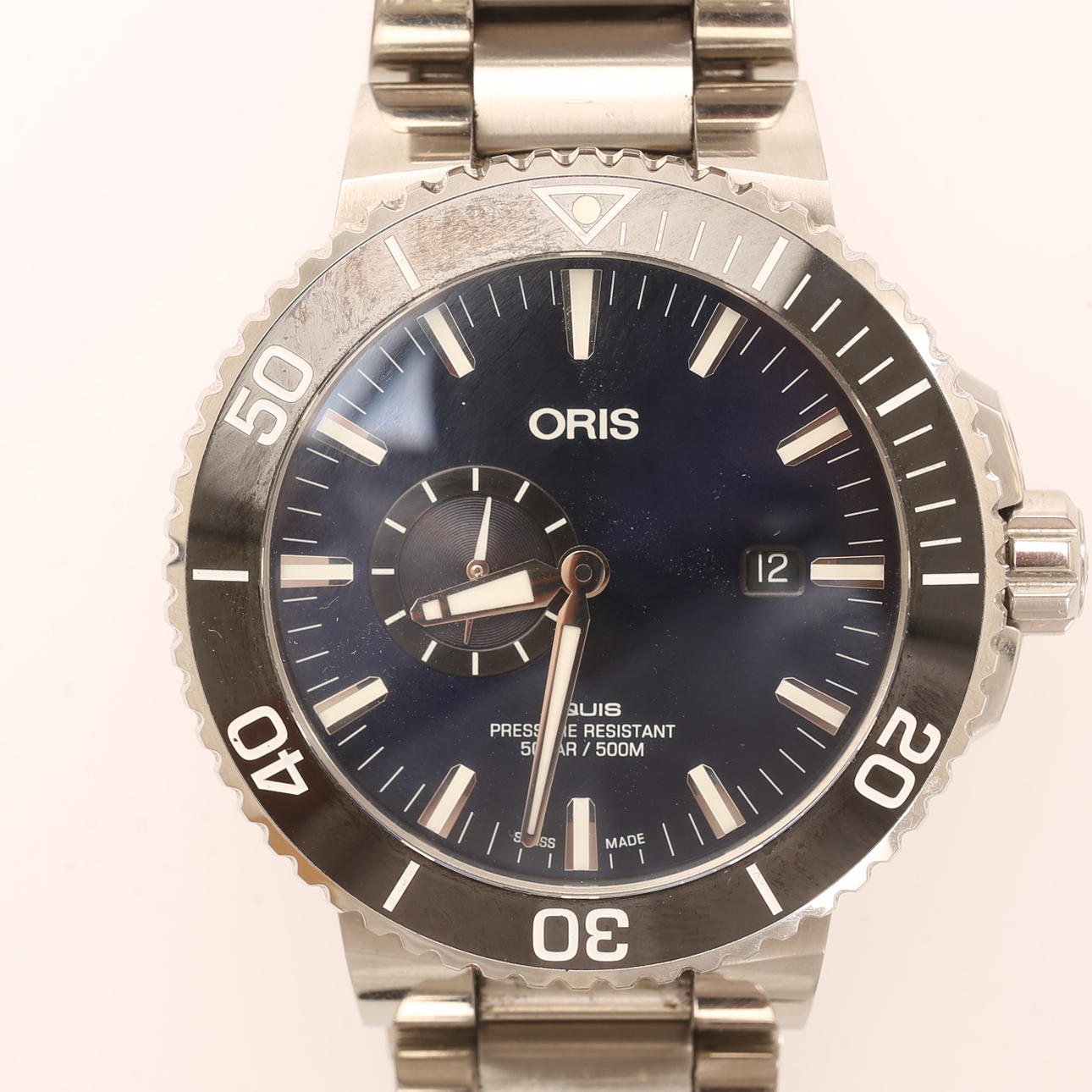 MEN'S WRISTWATCH, Oris Aquis.