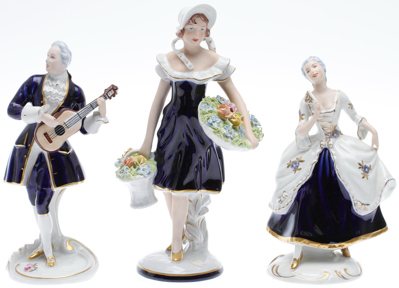 FIGURINER, 3 st, Royal Dux.