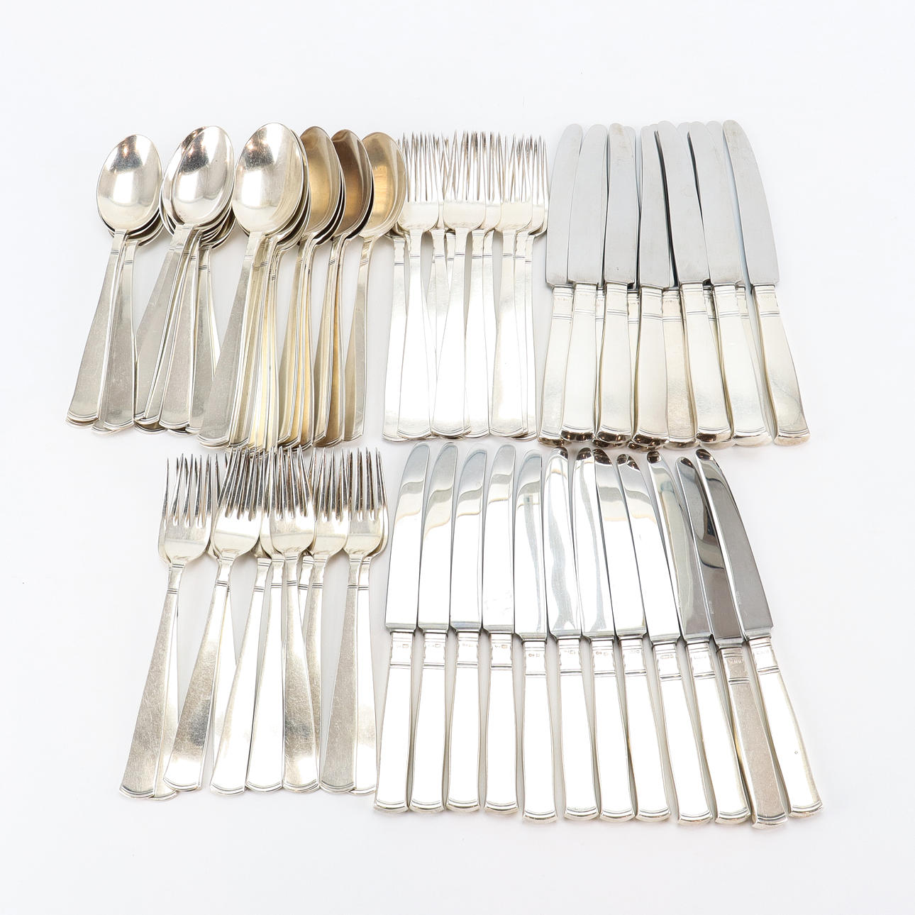 MATBESTICK silver, modell Rosenholm.