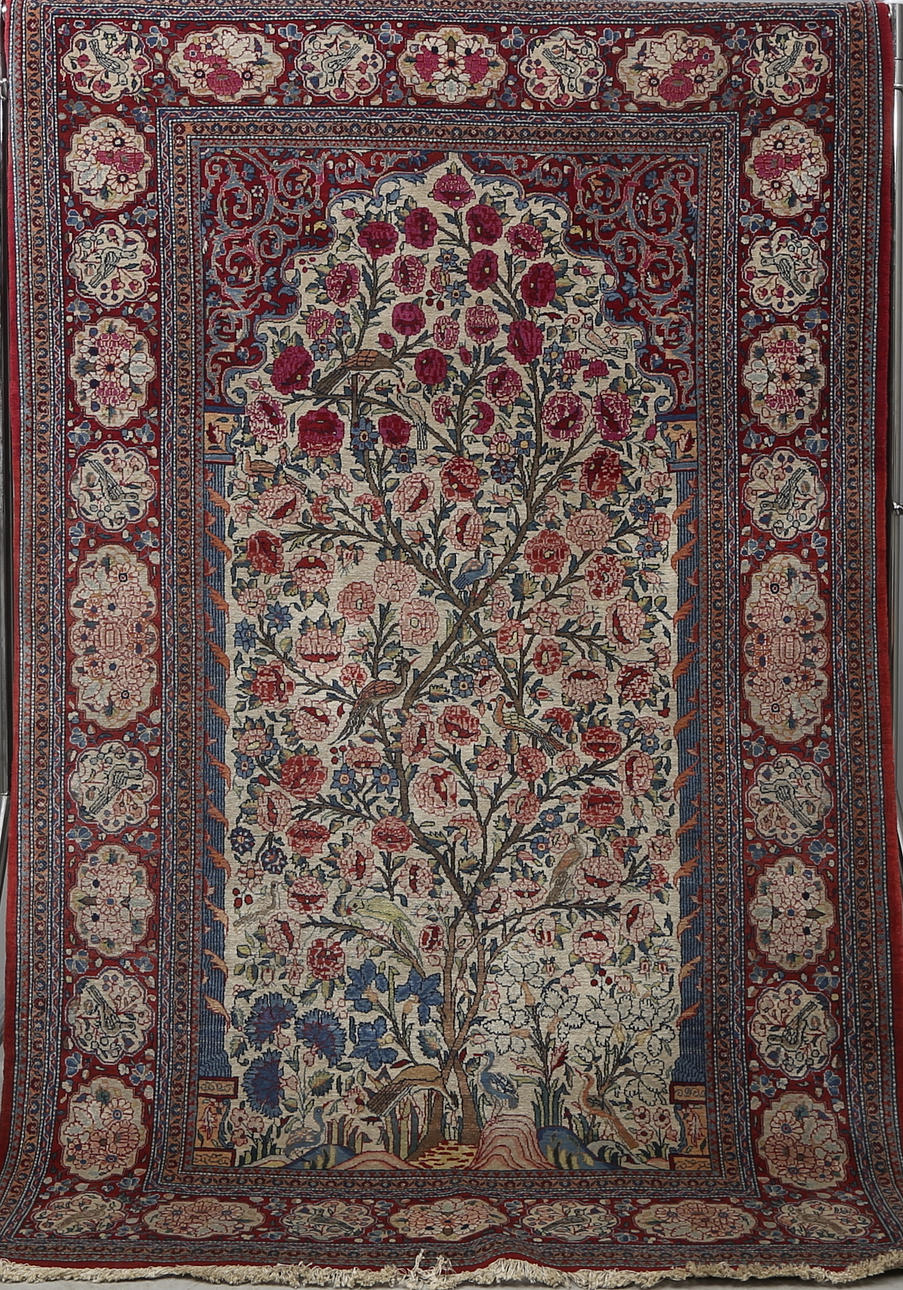 MATTA, persisk, antik, 217x142 cm.