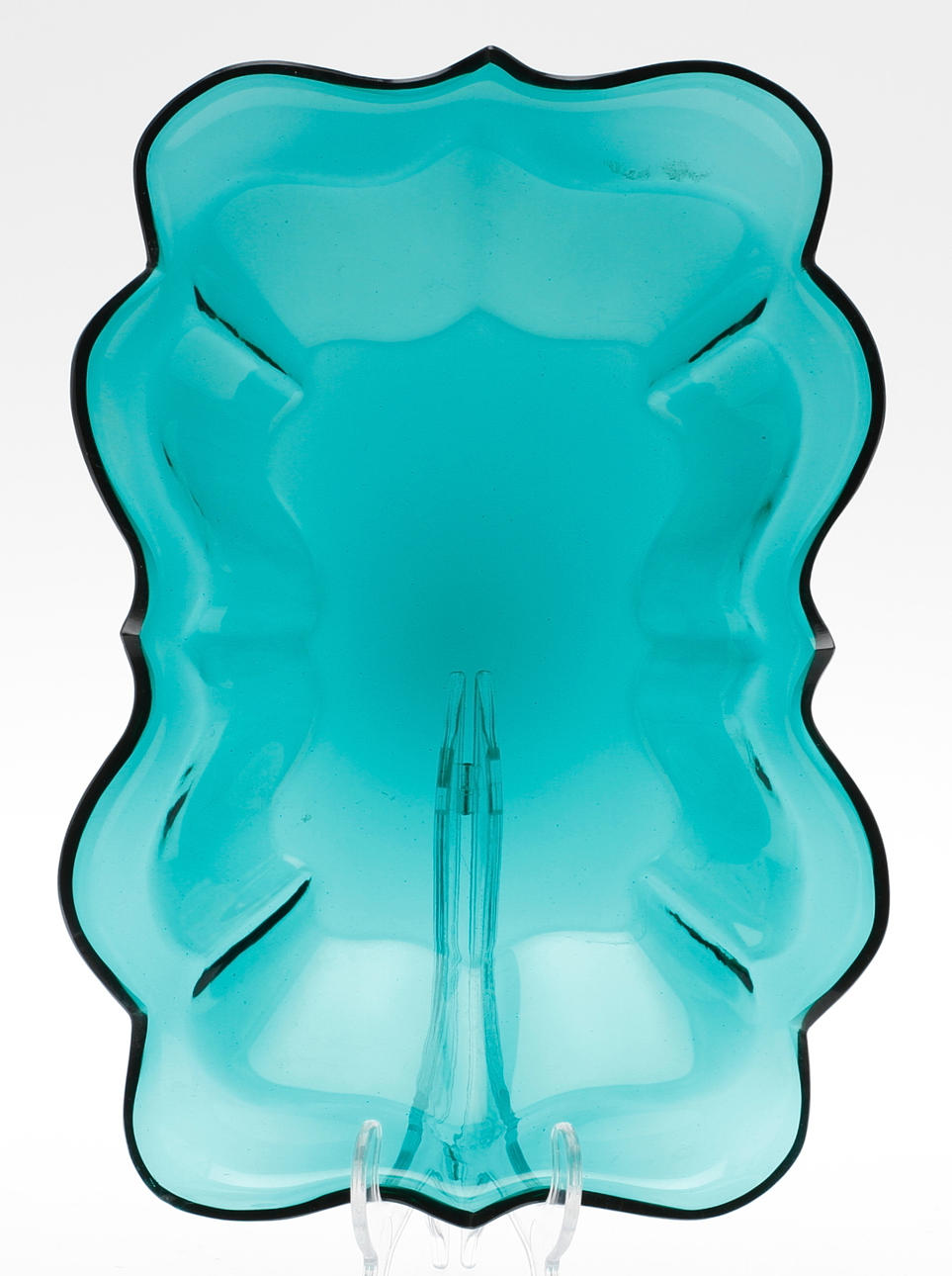 SKÅLFAT, grönt pressglas, Estrid Ericson, Gullaskruf för Firma Svenskt tenn.