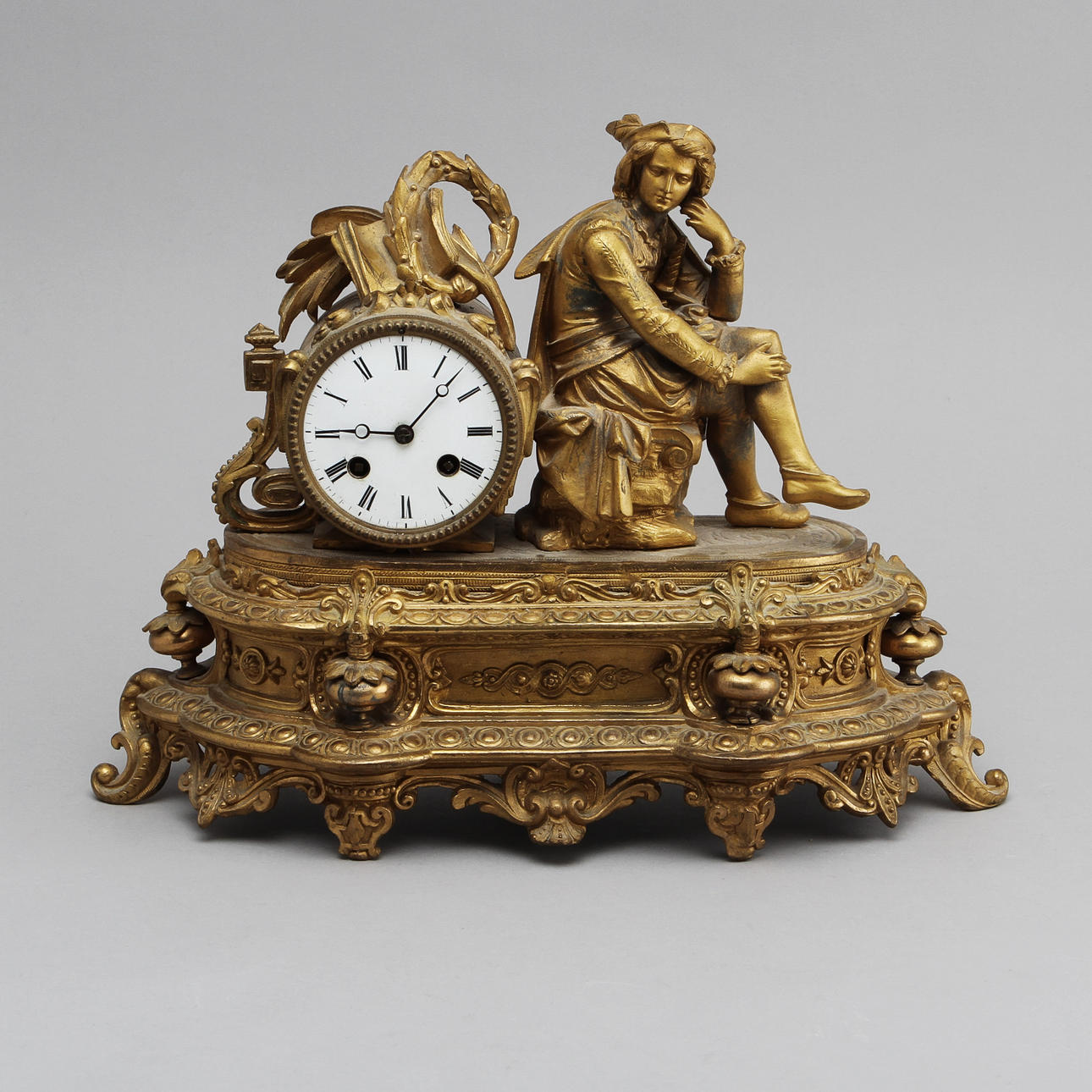 TABLE PENDULUM, Paris B&H, 18/1900s.