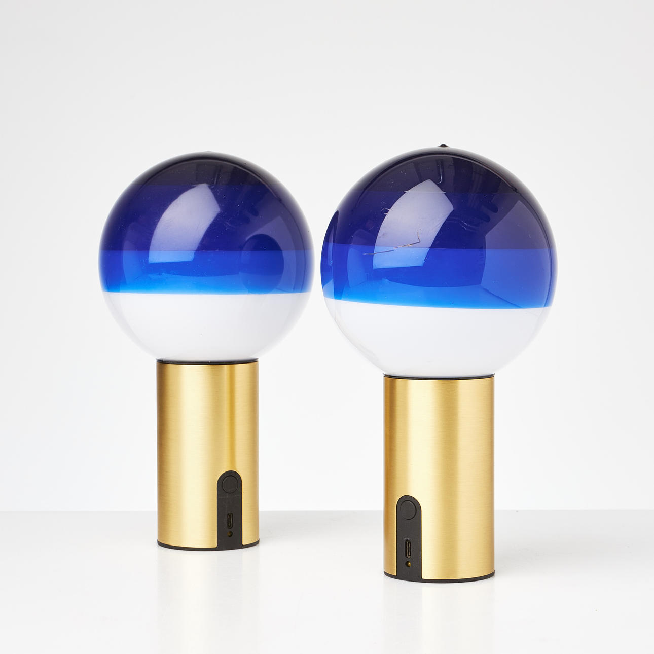TABLE LAMPS. Marset, “Dipping Light”, portable, battery powered.