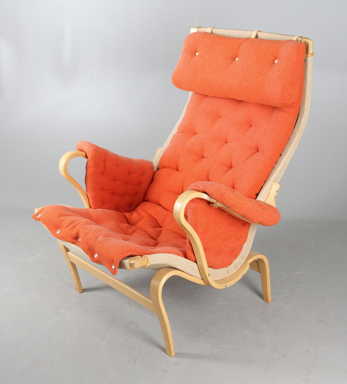 FÅTÖLJ, "Pernilla", Bruno Mathsson, DUX.