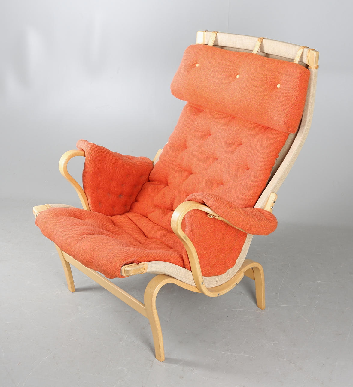 FÅTÖLJ, "Pernilla", Bruno Mathsson, DUX.