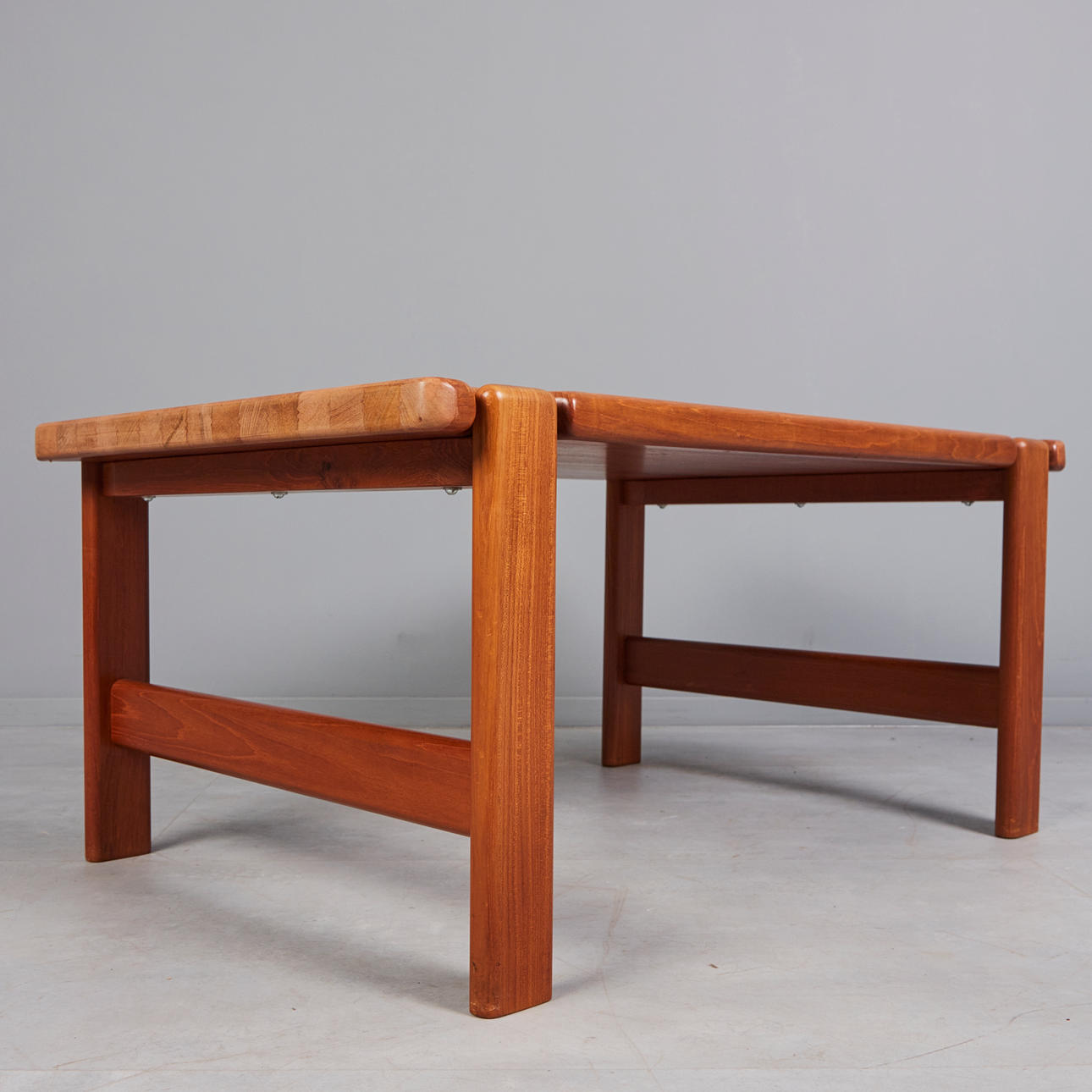 NIELS BACH. Coffee table/side table, teak, 1960s/70s, Denmark.