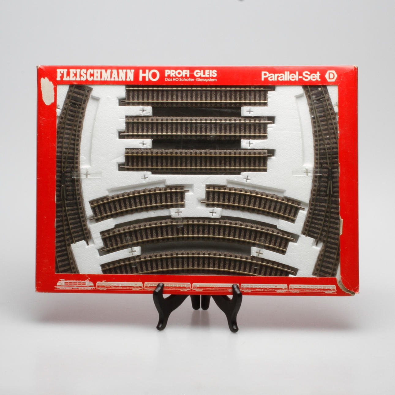 RÄLS TILL MODELLTÅG, Fleischmann, H0, parallel-set.