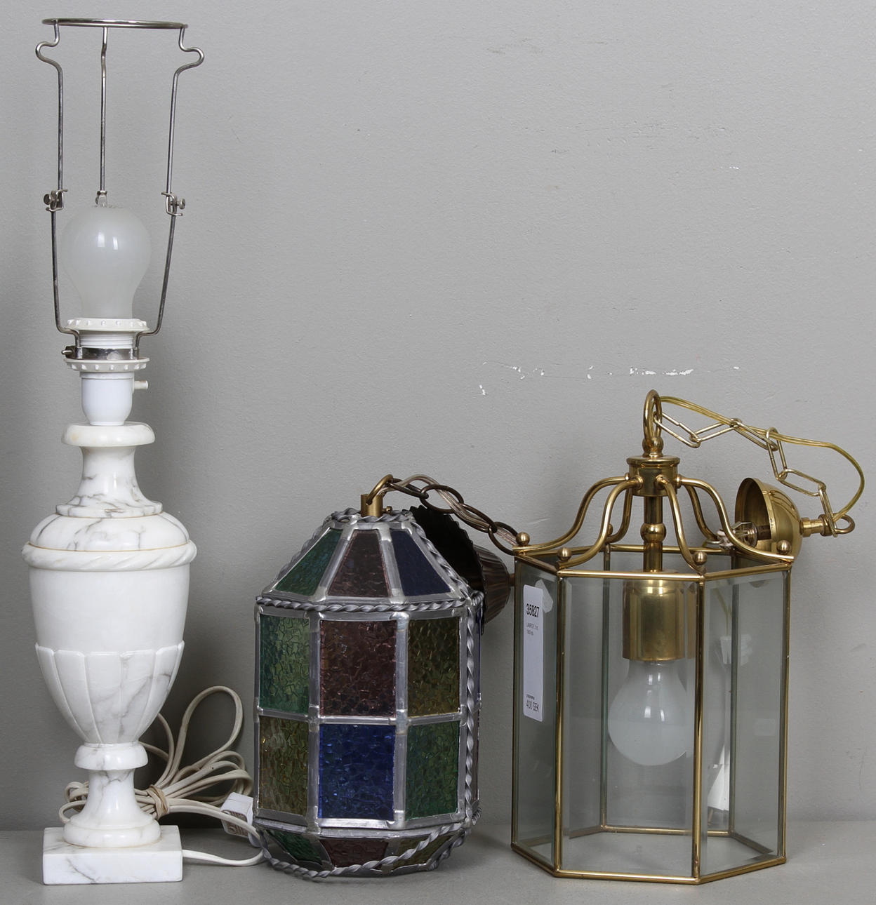 LAMPOR, 3 st, 1900-tal.