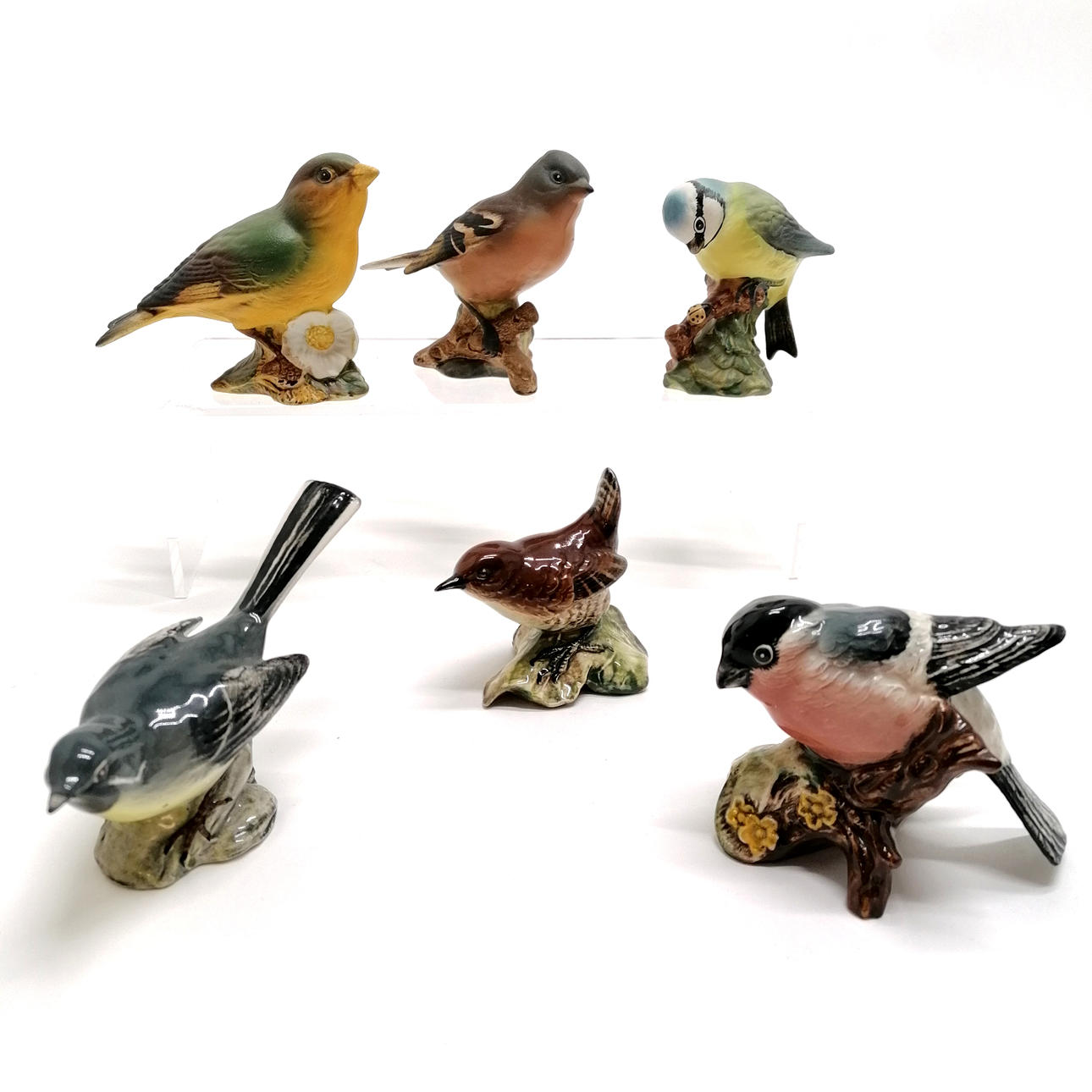 6 x BESWICK FÅGLAR.