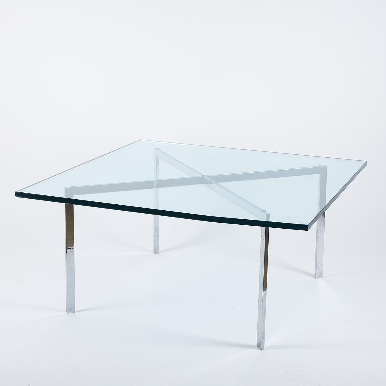 LUDWIG MIES VAN DER ROHE. A “Barcelona” table, model 252, designed in 1929.