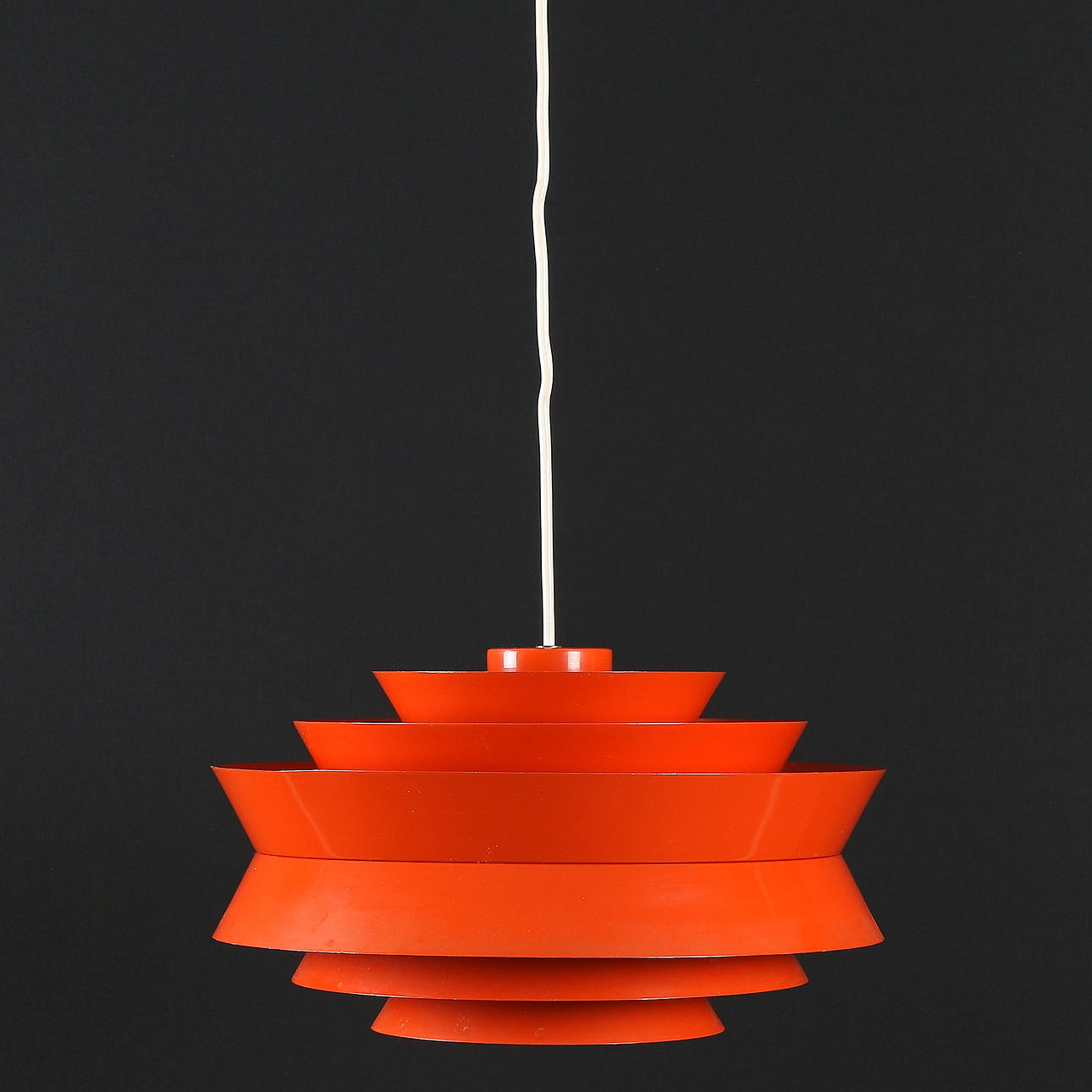 TAKLAMPA, plåt, Carl Thore, Granhaga, 1960/70-tal.