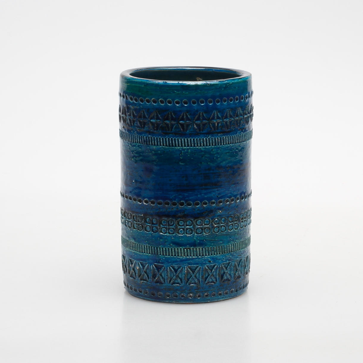 VAS, keramik, "Rimini Blue", Aldo Londi, Bitossi, 1960/70-tal.