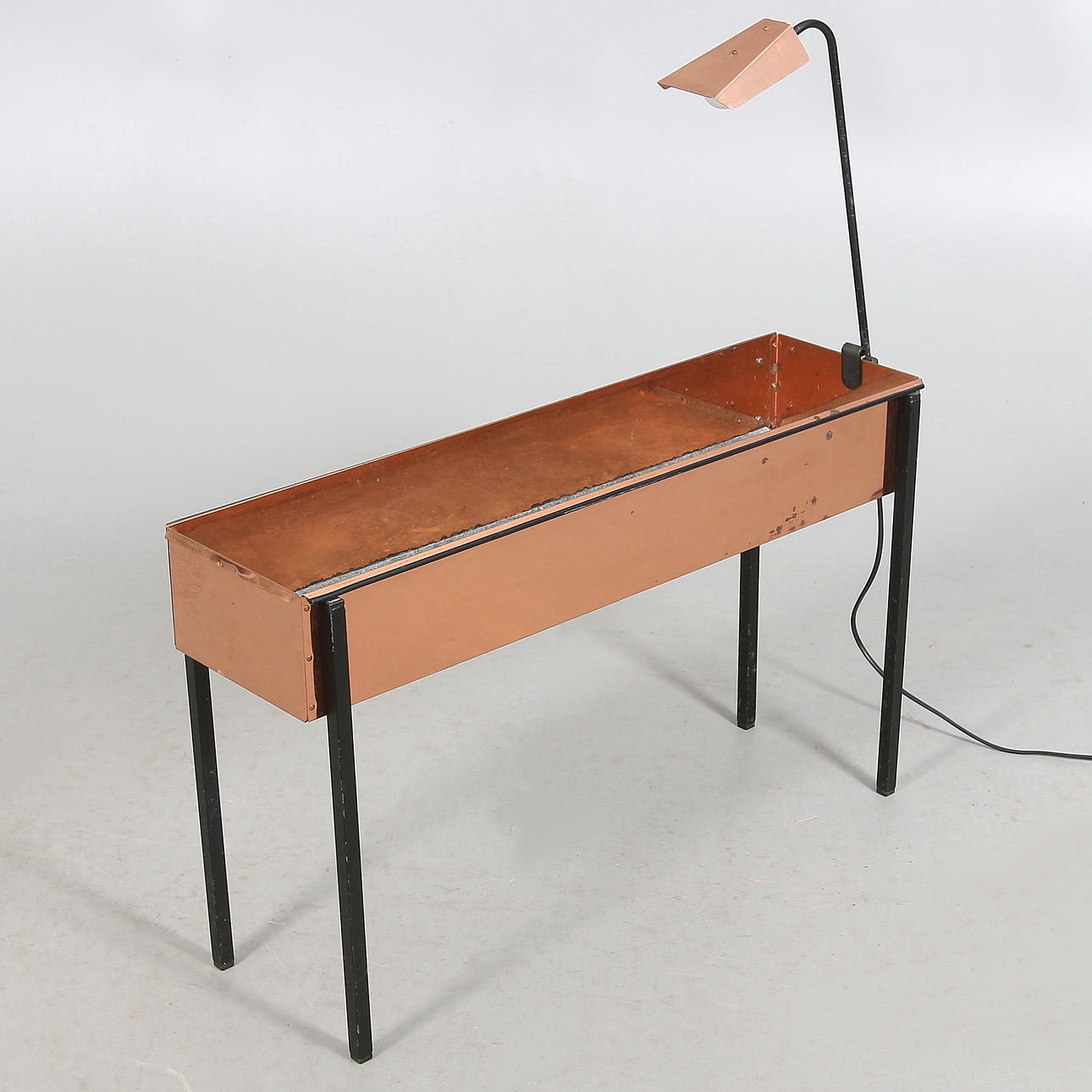 BLOMLÅDA, koppar och järn, 1960-tal.