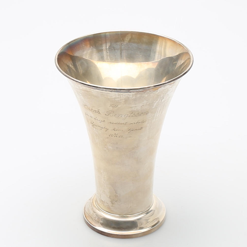 POKAL, silver, GAB.