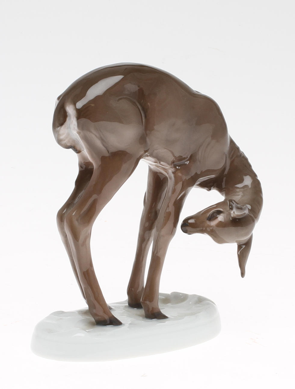 FIGURIN, porslin, Rådjur, Da Silva, Rosenthal, 1900-tal.