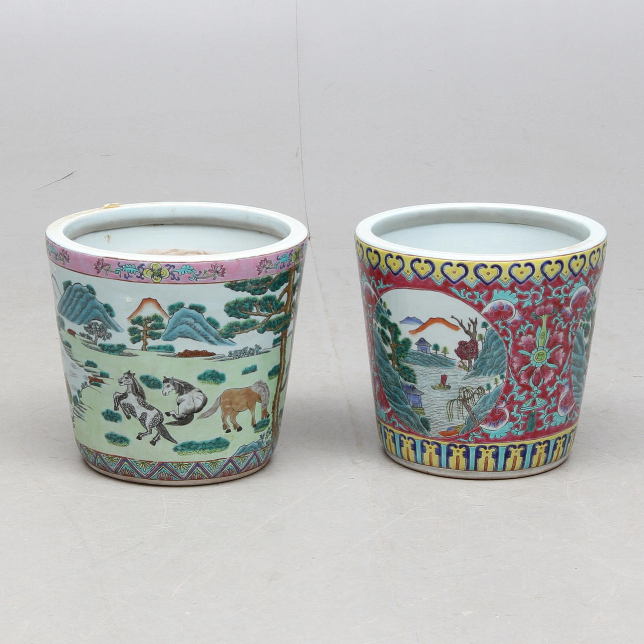 YTTERFODER, 2 st, porslin, Kina.