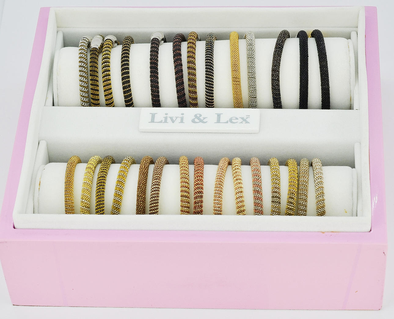 QUANTITY OF LIVI & LEX MULTI-COLOURED BRACELETS.