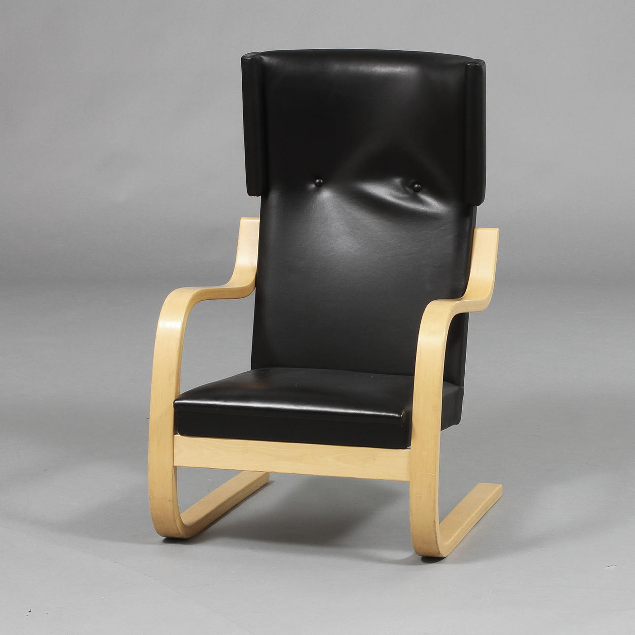 FÅTÖLJ, Modell 401, Artek, Alvar Aalto, Finland.