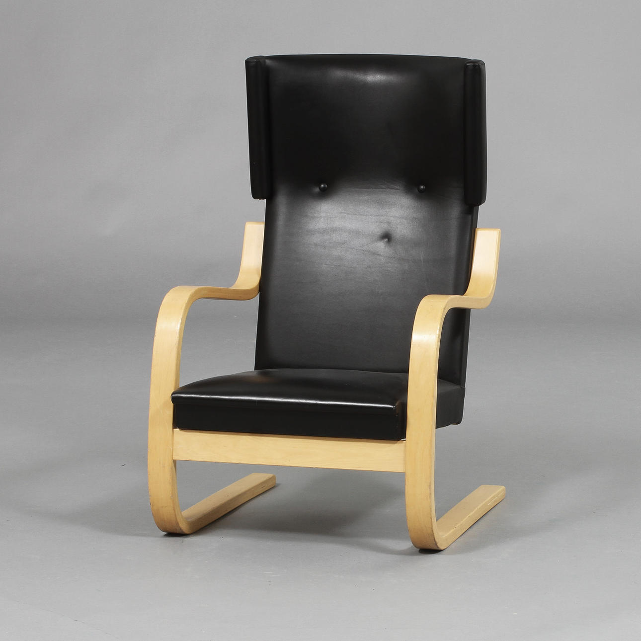 FÅTÖLJ, Modell 401, Artek, Alvar Aalto, Finland.