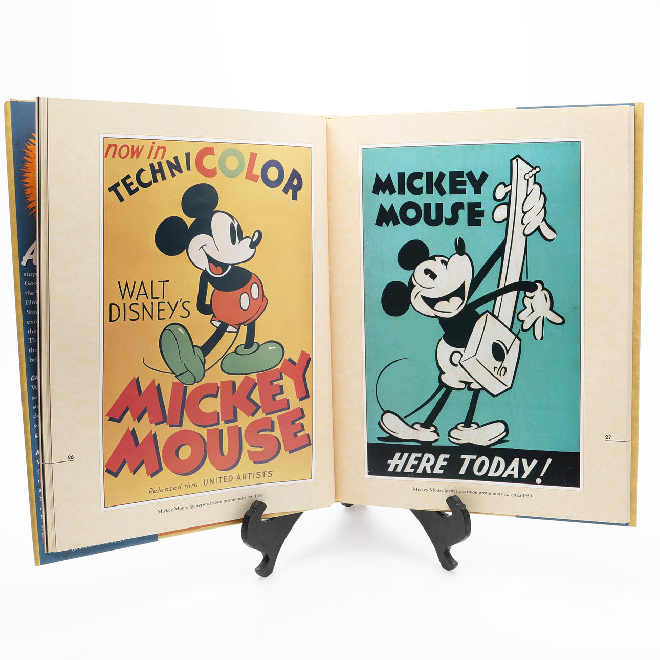 WALT DISNEY. THE DISNEY POSTER BOOK FEATURINGE THE COLLECTION OF
