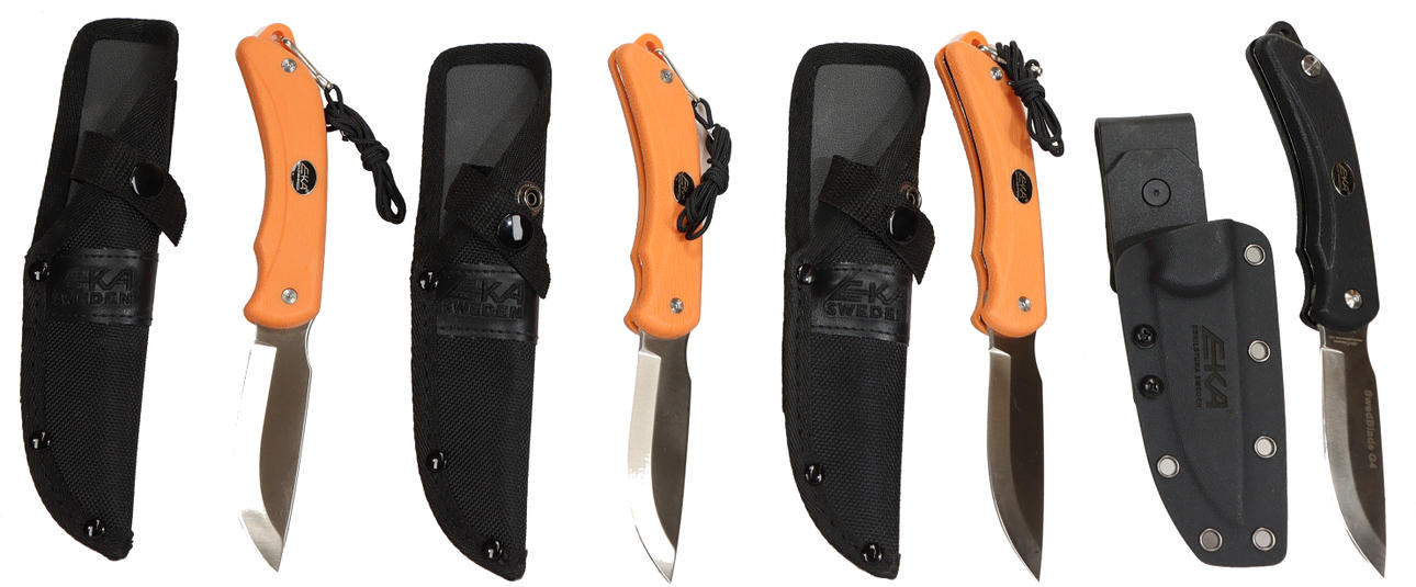 KNIVES EKA SWINGBLADE 4 PIECES.