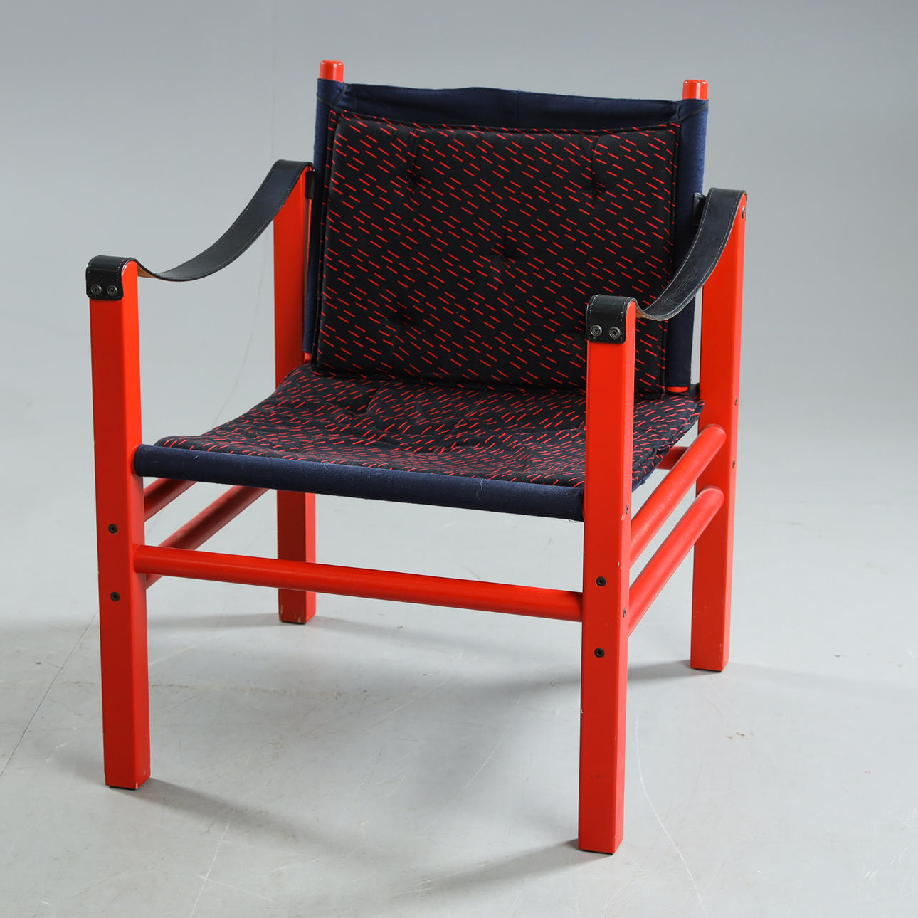 FÅTÖLJ, Modell Safari, Obs! Interiör, 1980-tal.