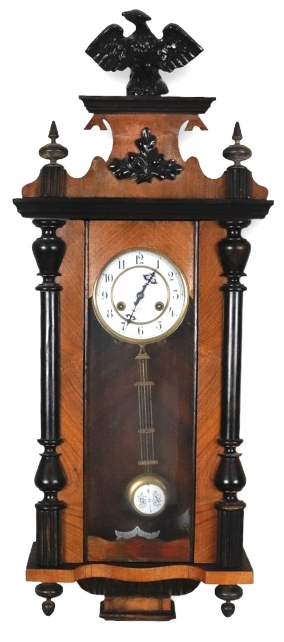 A wall clock by Junghans, Neo-Renaissance. Clocks & Watches - Wall ...