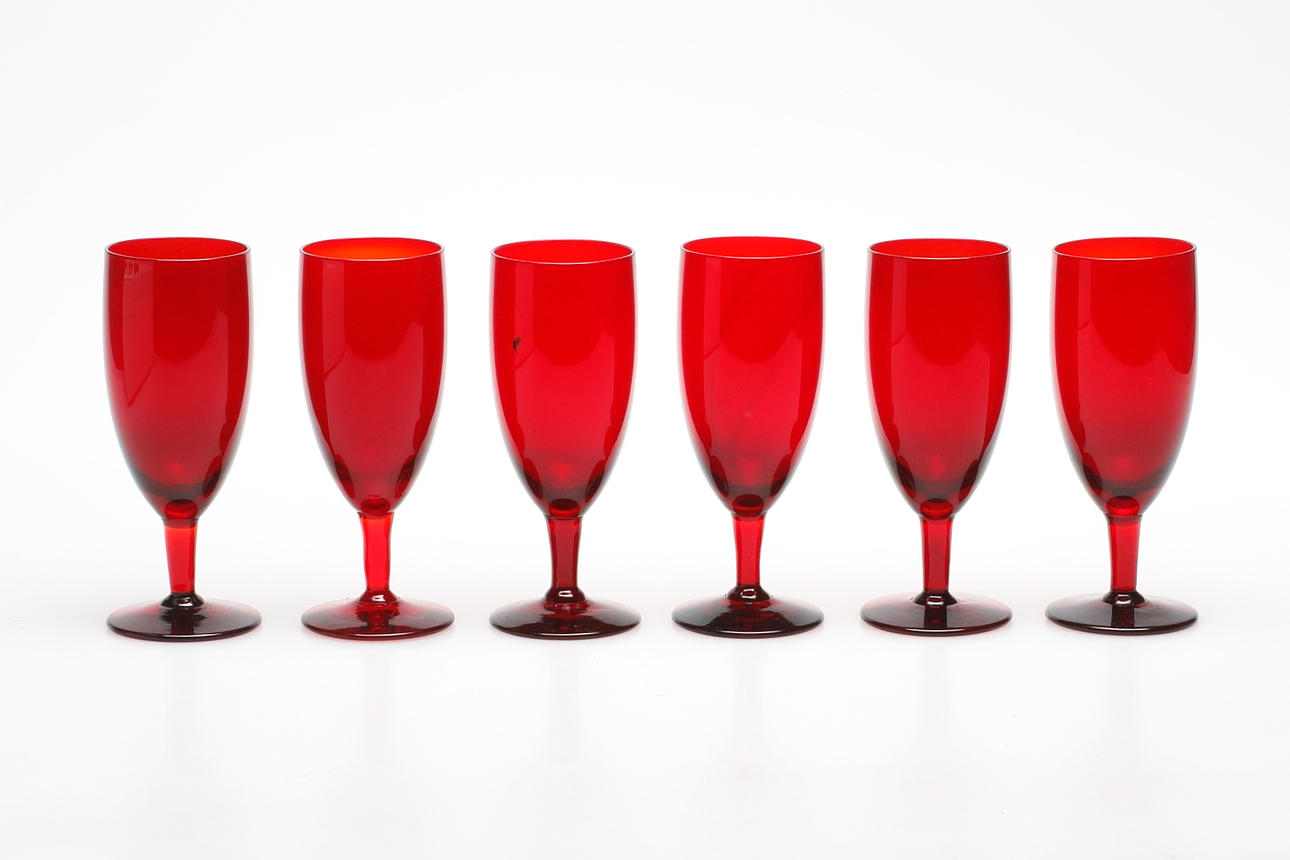 CHAMPAGEGLAS, 6 st, Reijmyre.