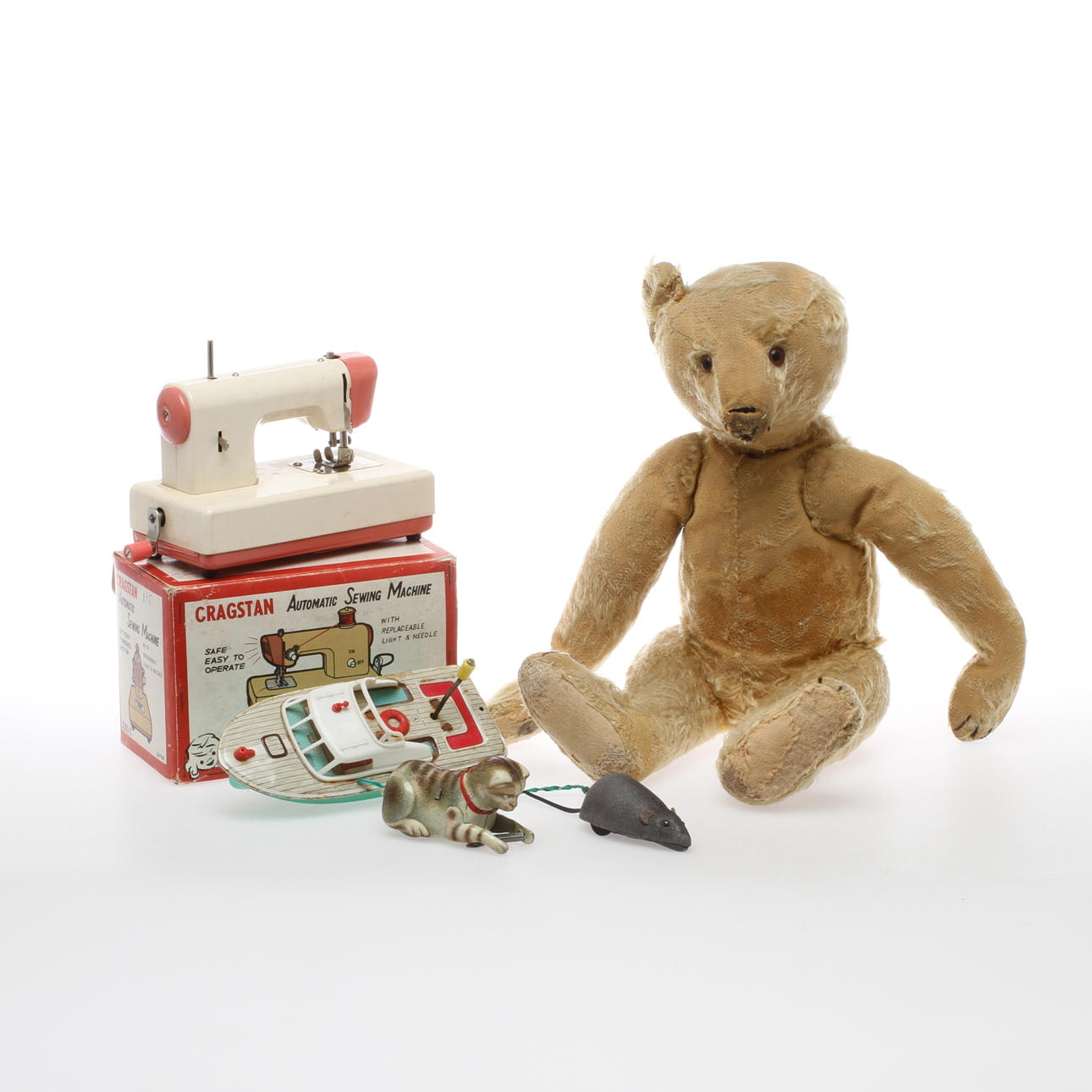 STEIFF Nalle 1920 - 1930-tal, Schuco, Cragstan.