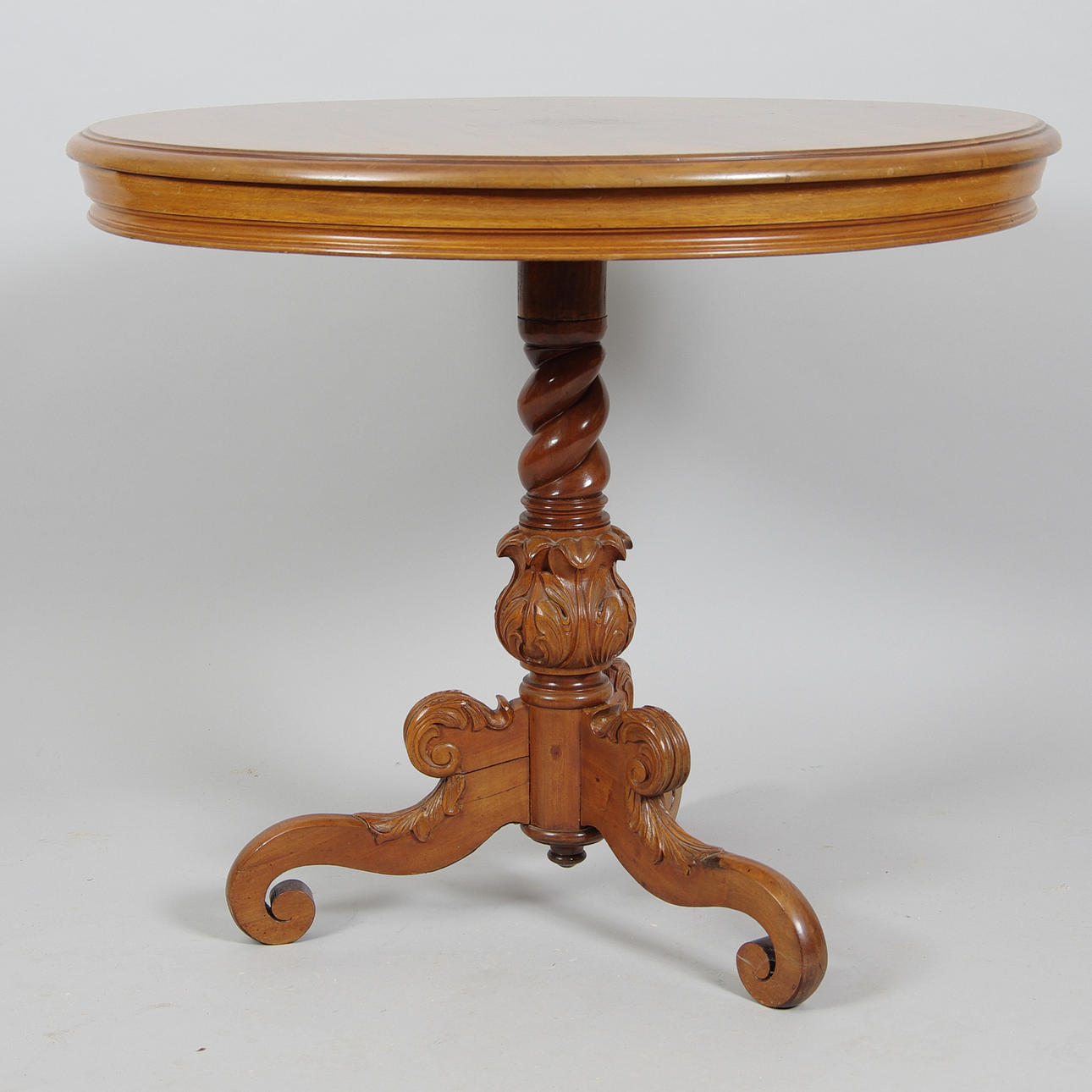 SALONGSBORD, mahogny, rokokostil, 1900-tal.