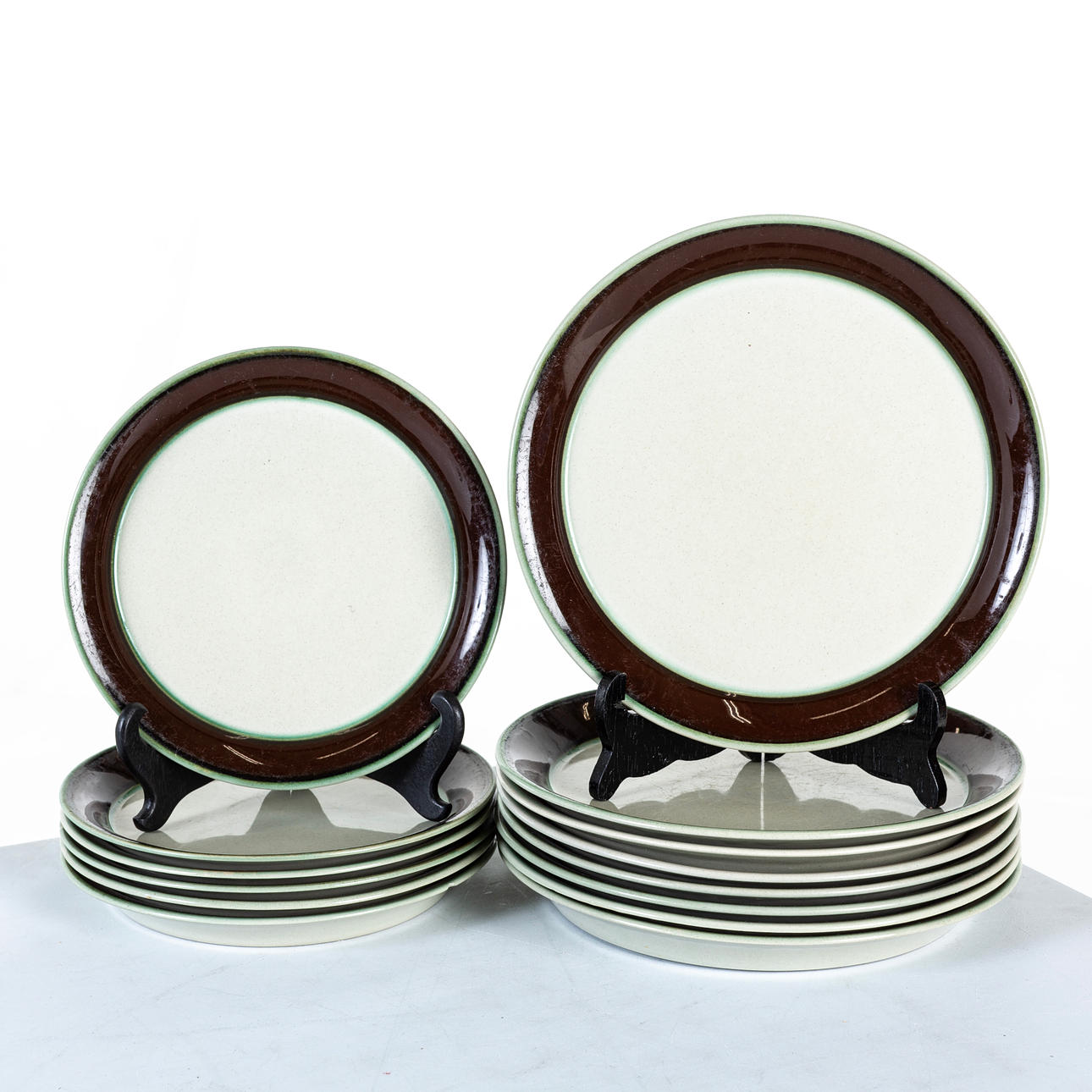 TALLRIKAR, 12st, Höganäs Stoneware.