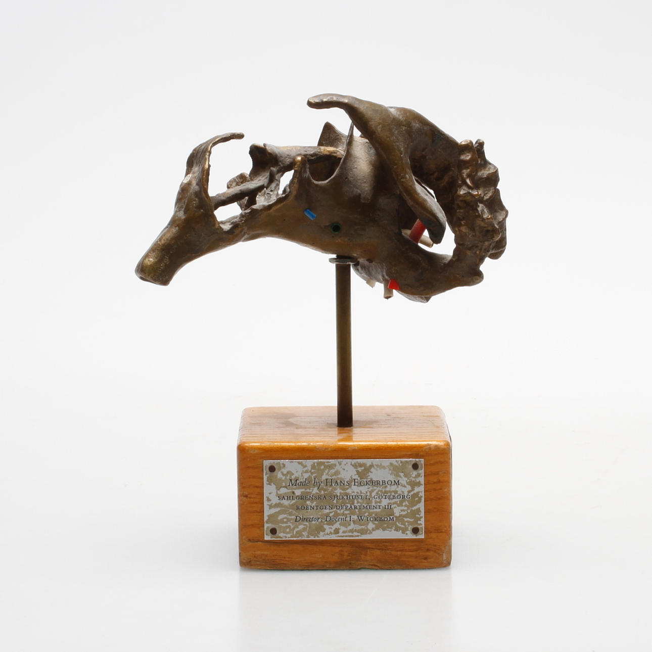 HANS ECKERBOM. SKULPTUR, brons, gjutarstämpel H. Bergman Fud.