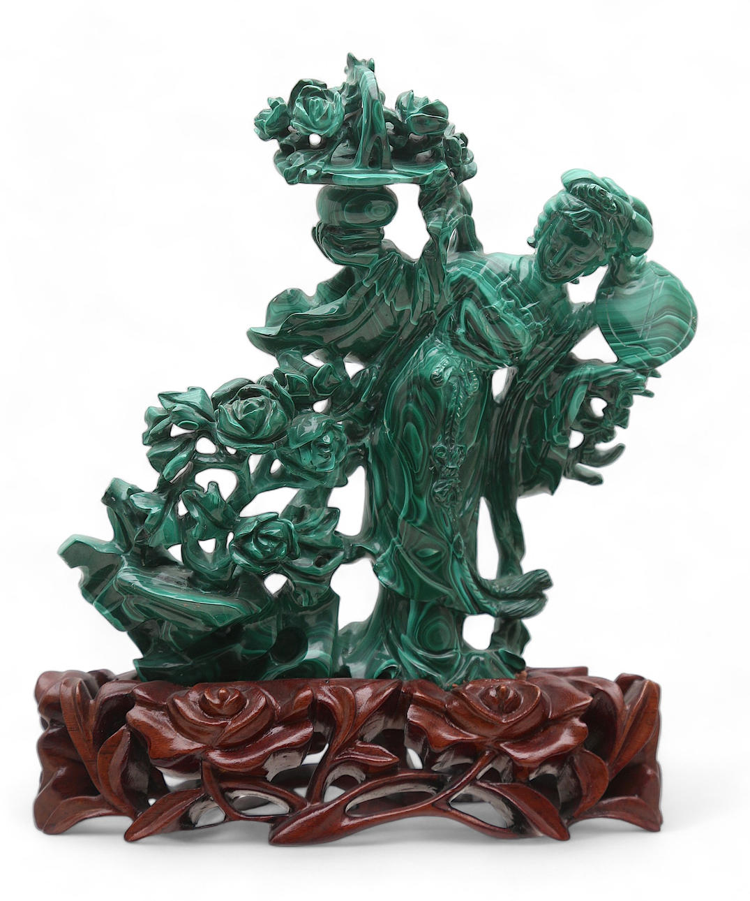 CHINESE SCHOOL, 20TH CENTURY. Dansende dame.