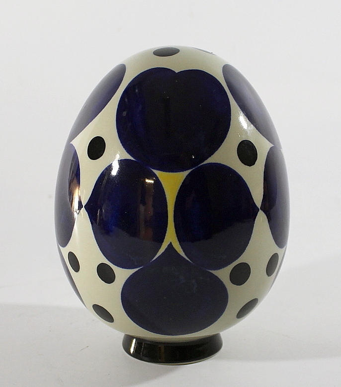 FIGURIN, porslin, Ägg, Sylvia Leuchovius, Rörstrand.