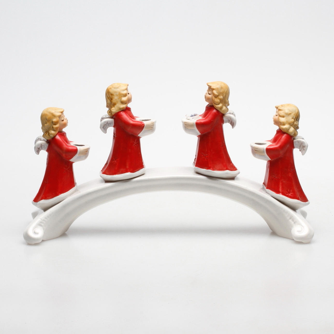 ADVENTSLJUSSTAKE, porslin, Goebel, Tyskland.