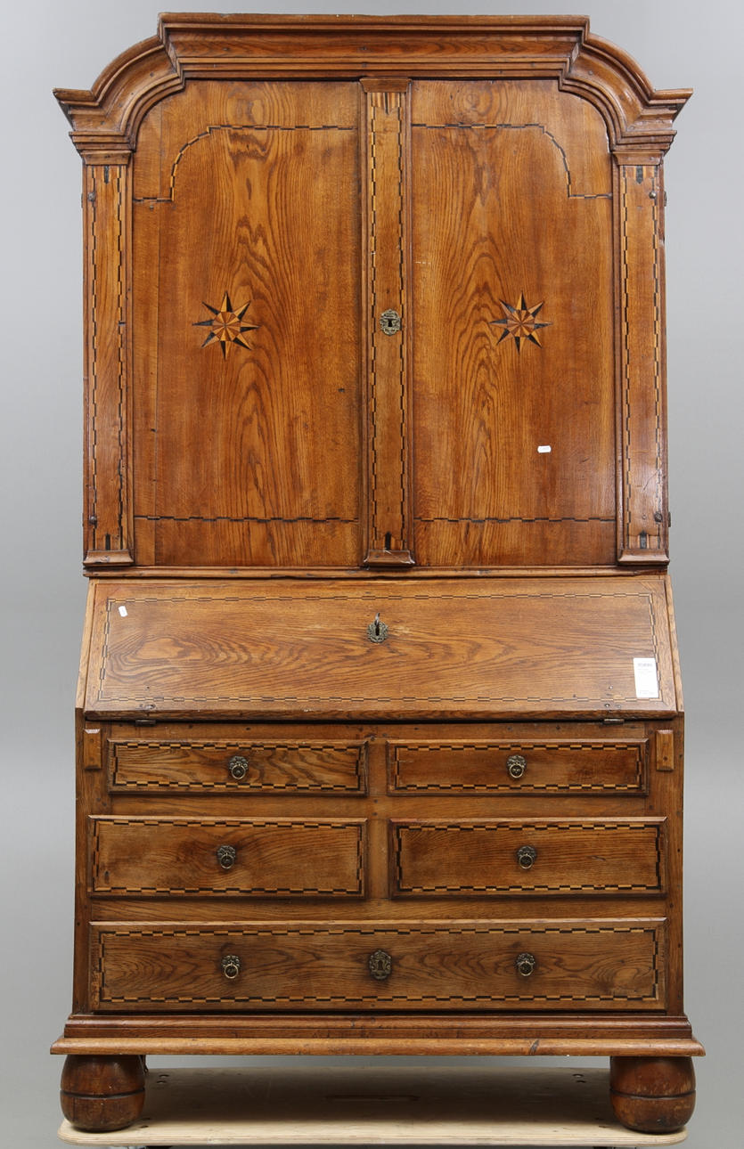 SKRIVSKÅP, barock, Sverige, 1700-tal.