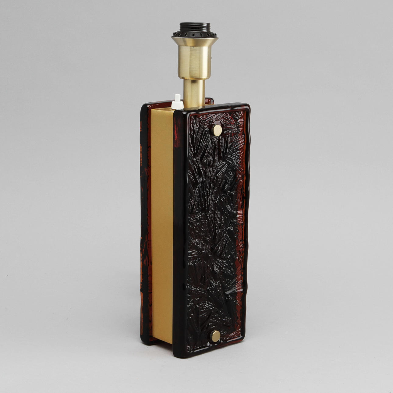 BORDSLAMPA, glas, NAFA.