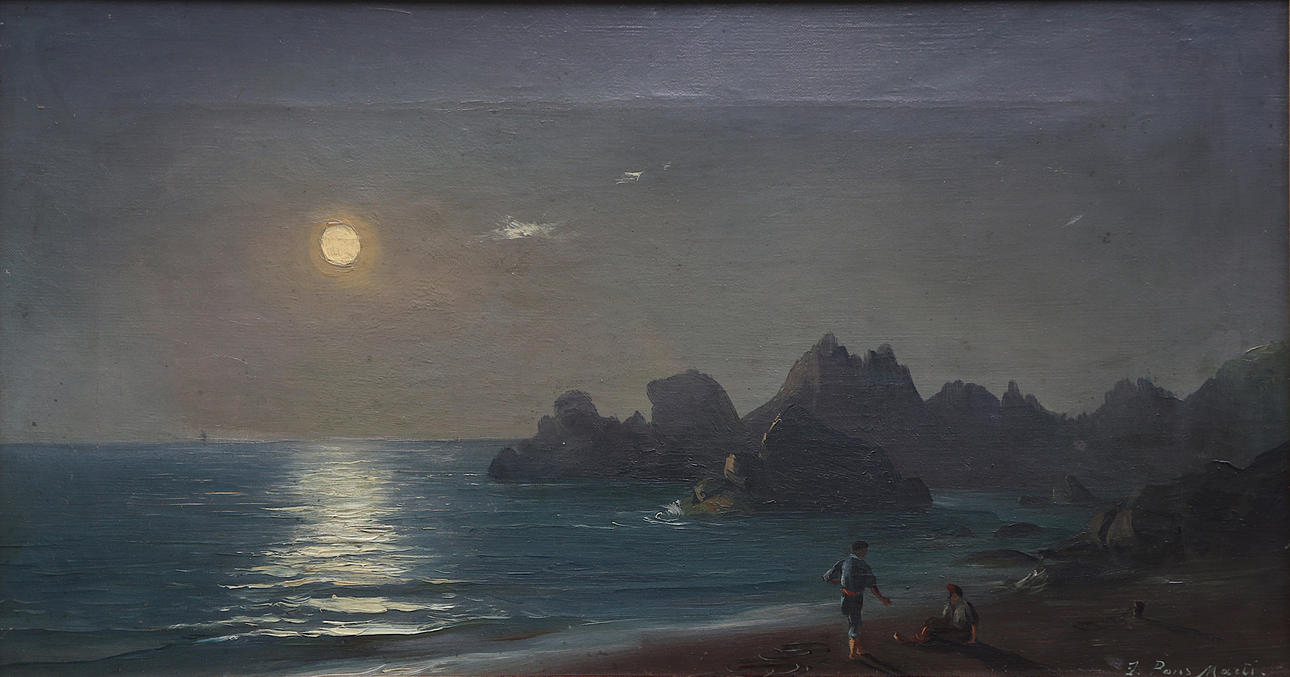 JAUME PONS MARTÍ. Seaside view.