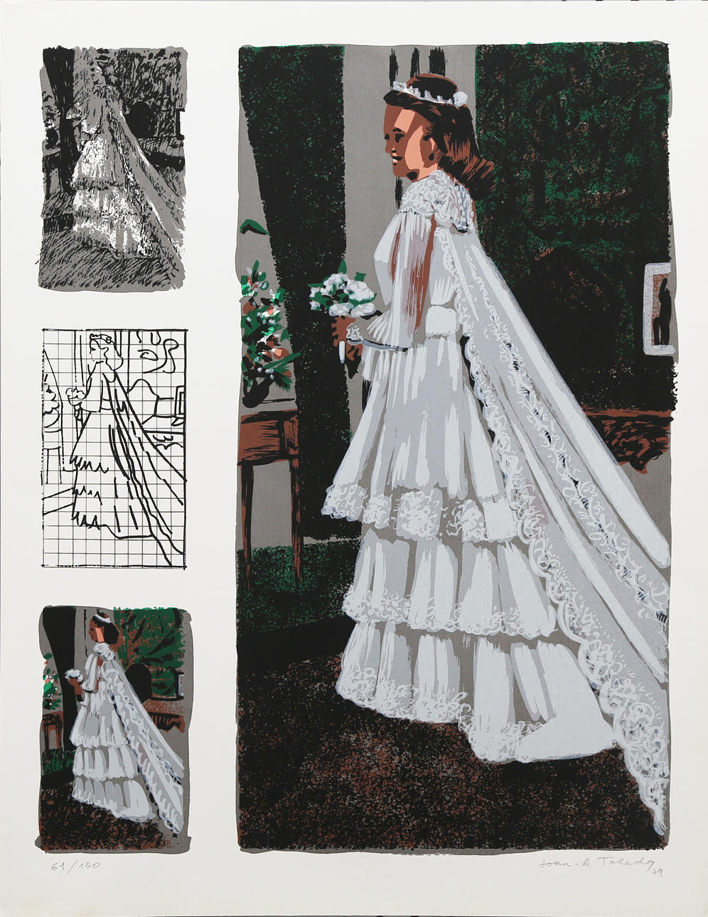 JUAN-A TOLEDO. Untitled.