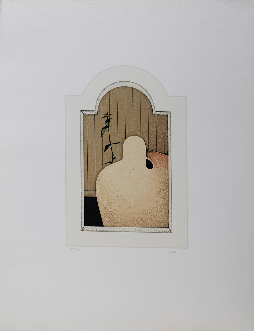 ALBERTO LABAD. Sin título ("Serie Girasol").