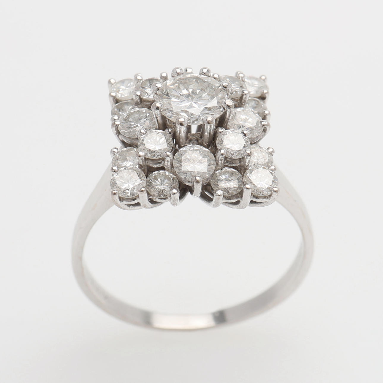 ANILLO BRILLANTE DE APROXIMADAMENTE 1,5 QUILATES.