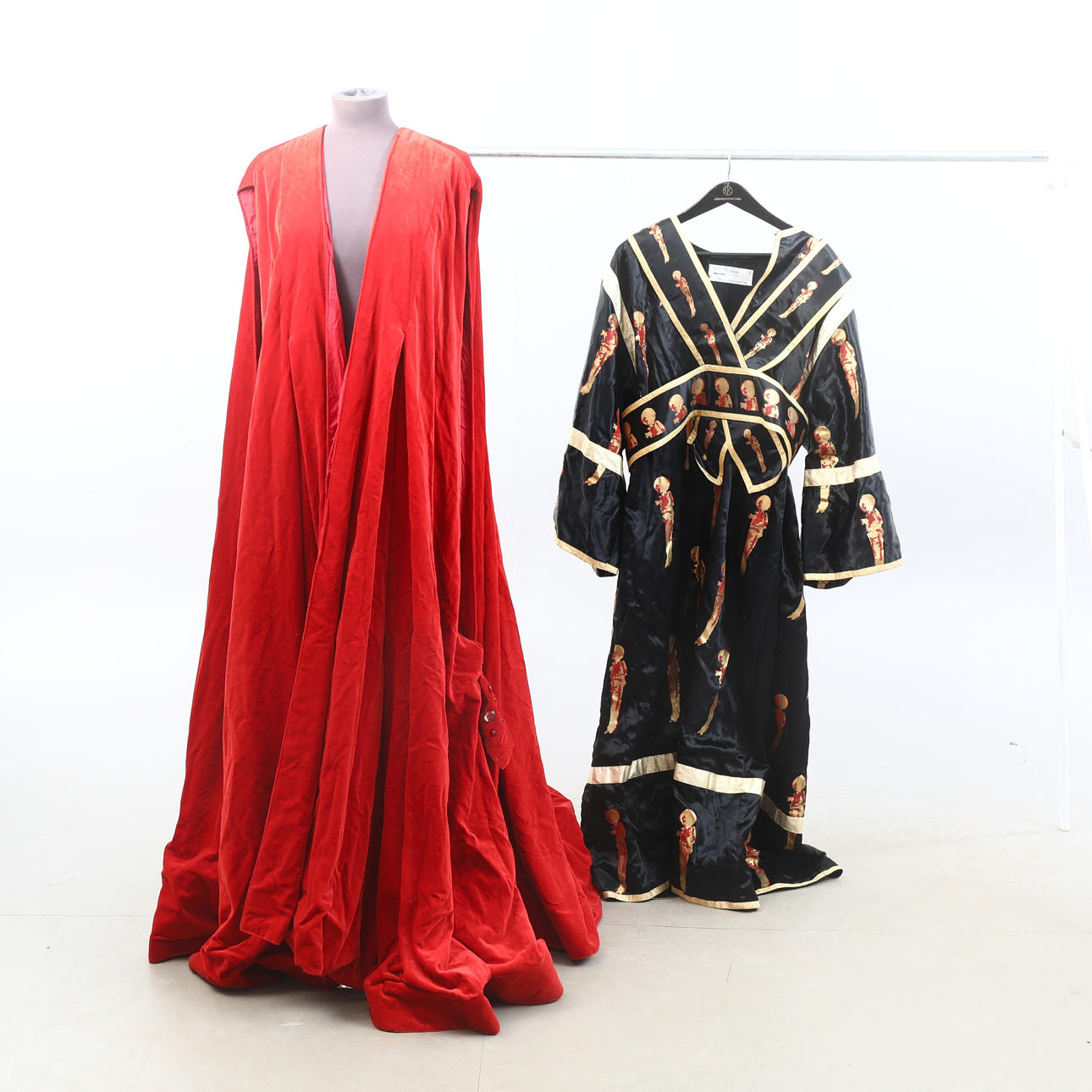 THEATRICAL COSTUMES. 2 pieces, one from the Royal Opera's set by Boris ...
