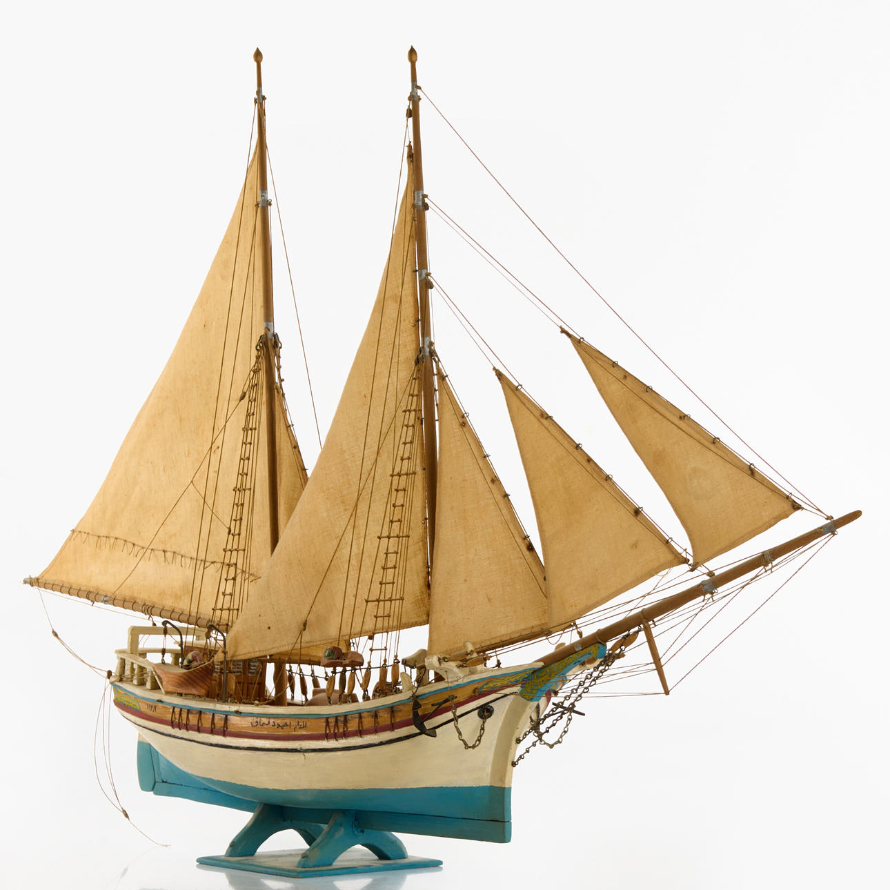 MODELO DE BARCO, goleta levantina «Raida».