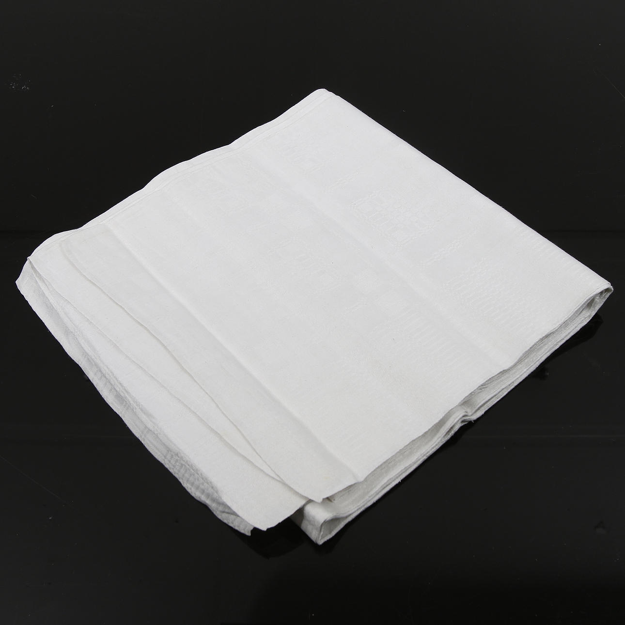 LINNEDUK, hemvävd, Helga Hjerpstedt, 290 x 140 cm.