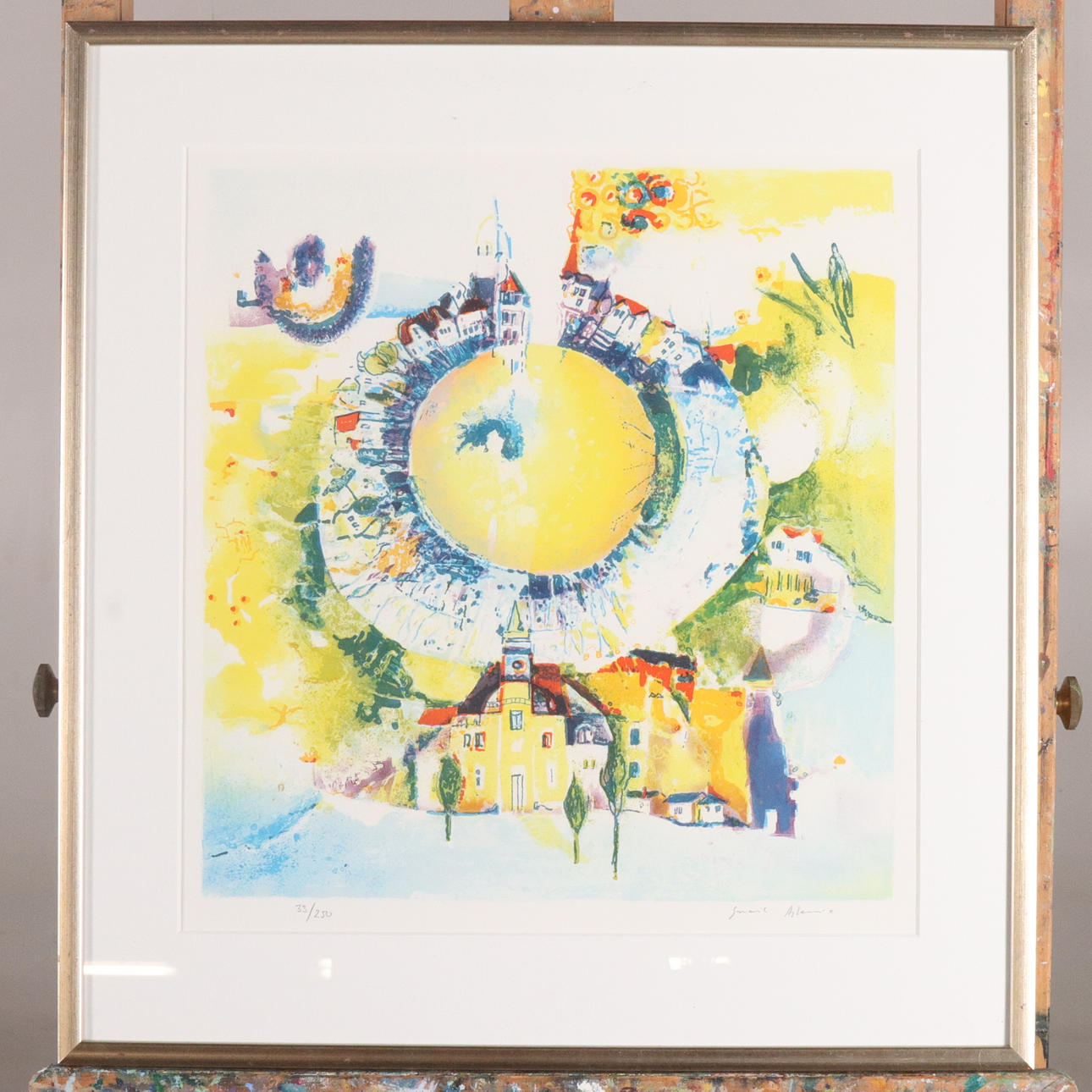 SMAIL AJKUNIC. LITHOGRAPHY, signed and numbered.