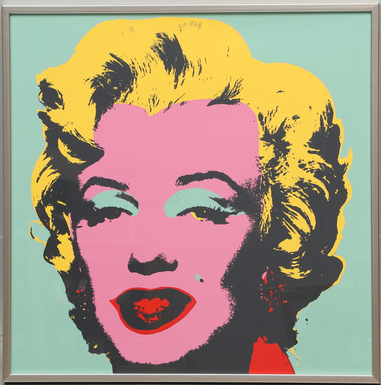 AFTER ANDY WARHOL. silkscreen, Marilyn Monroe.