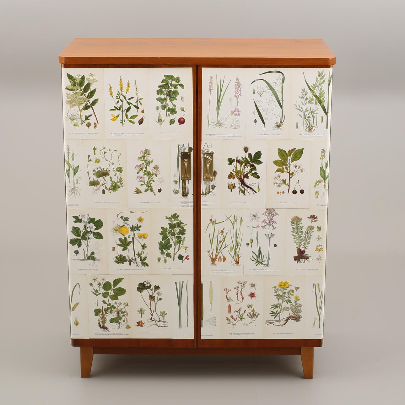 CABINET, teak veneer.