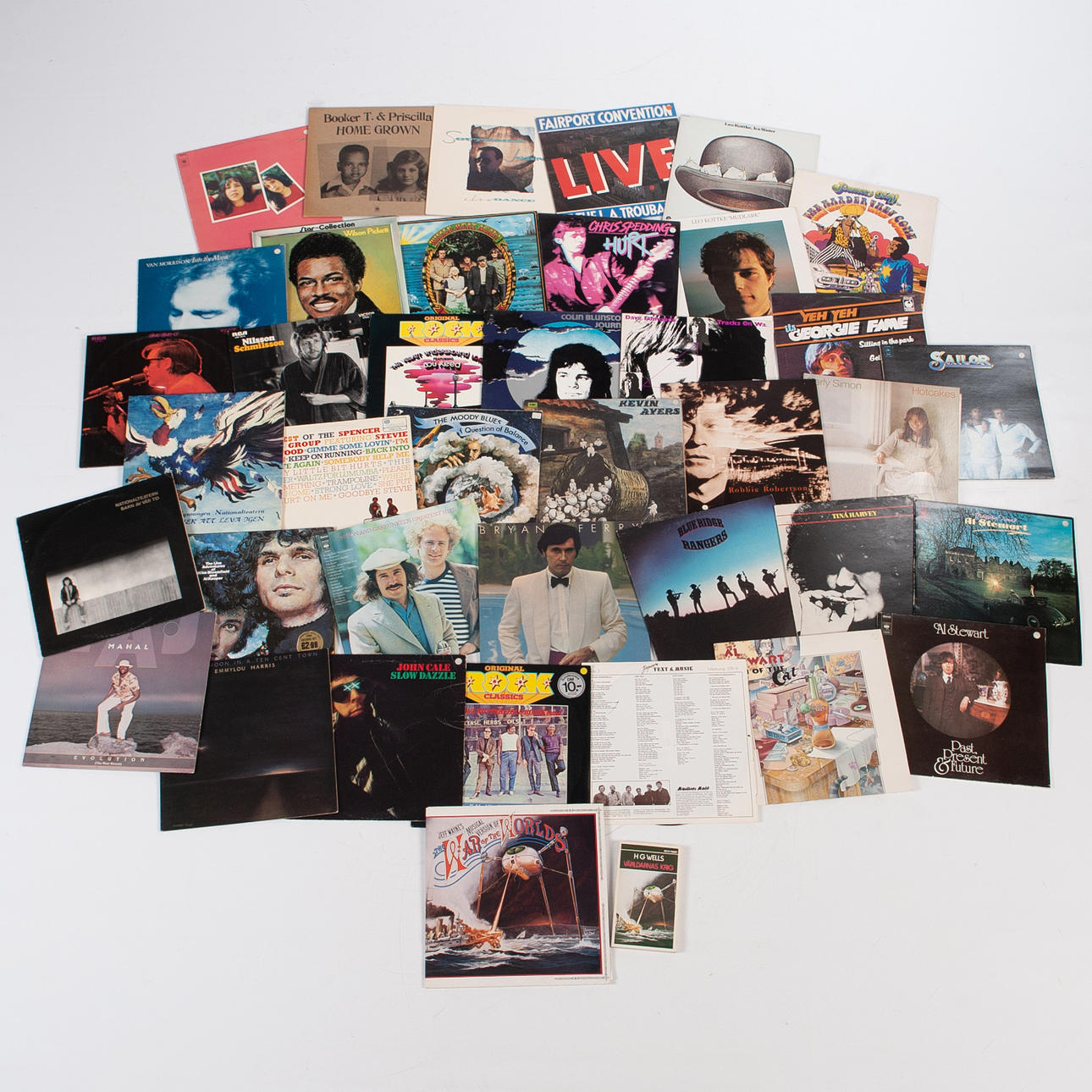 LP-SKIVOR. Blandade artister.