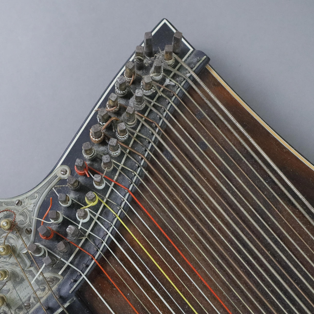 ZITHER, Karl Kiendl, Vienna, around 1900. Collectables - Musical